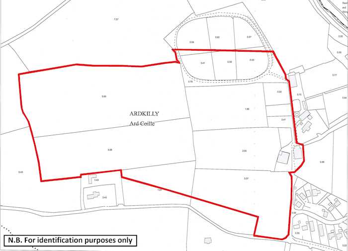 Land at Ardkilly (comprised within Folios CK148628F and CK77313F), Sandycove, Kinsale, Co Cork 1/1