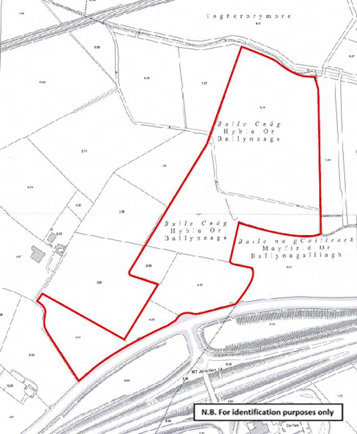 Land comprised within Folios KE7571 and KE7572, Ballyteague, Monasterevin, Co. Kildare 1/2