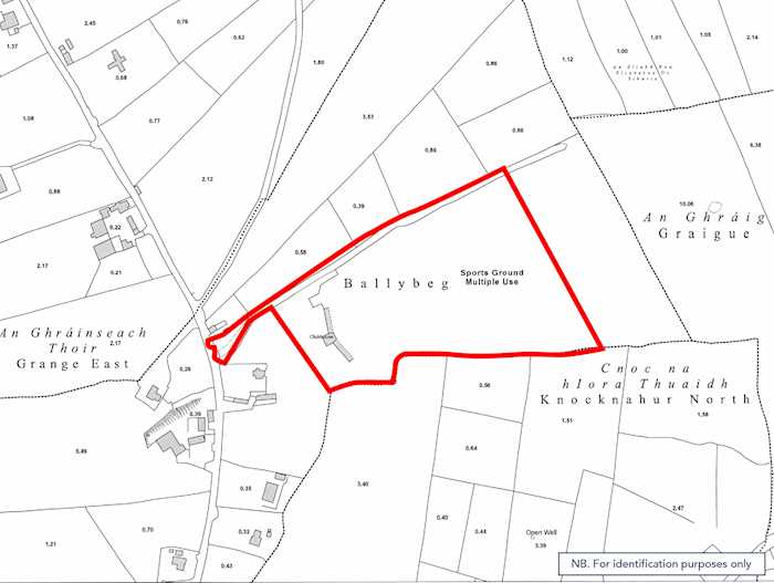 Lands comprised with Folio SL6576F, Ballybeg, Knocknahur, Sligo 1/1