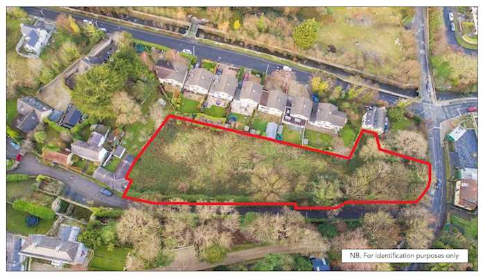 0.36 hectares (0.88 acres) Development Site, Mill Lane, Shankill, Co. Dublin 1/6