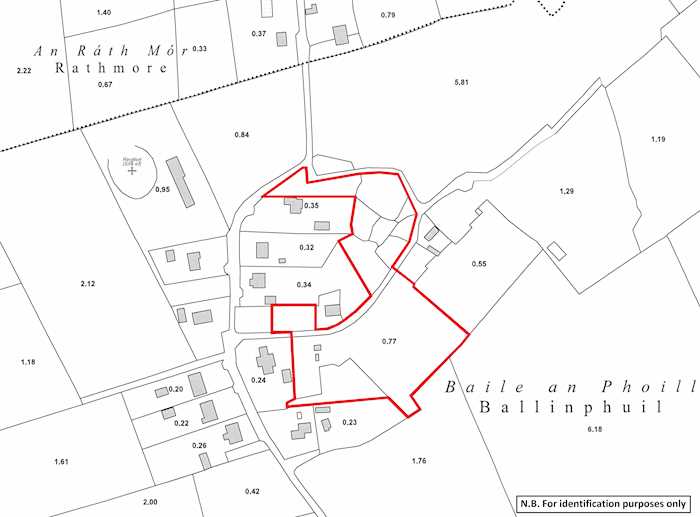 Lands comprised within Folio GY71538F, Corofin, Co. Galway 1/1