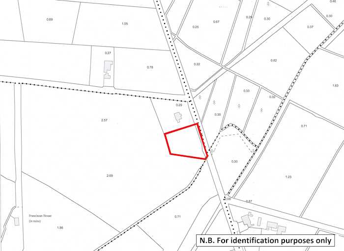 Site comprised within Folio GY99720F and GY89227F, Toghergar, Ballygar, Galway 1/2